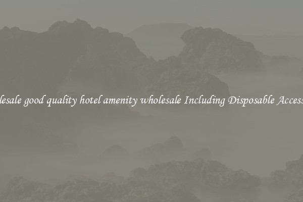 Wholesale good quality hotel amenity wholesale Including Disposable Accessories 