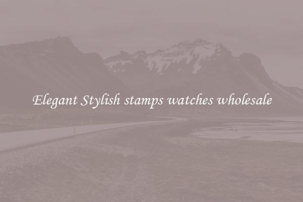 Elegant Stylish stamps watches wholesale